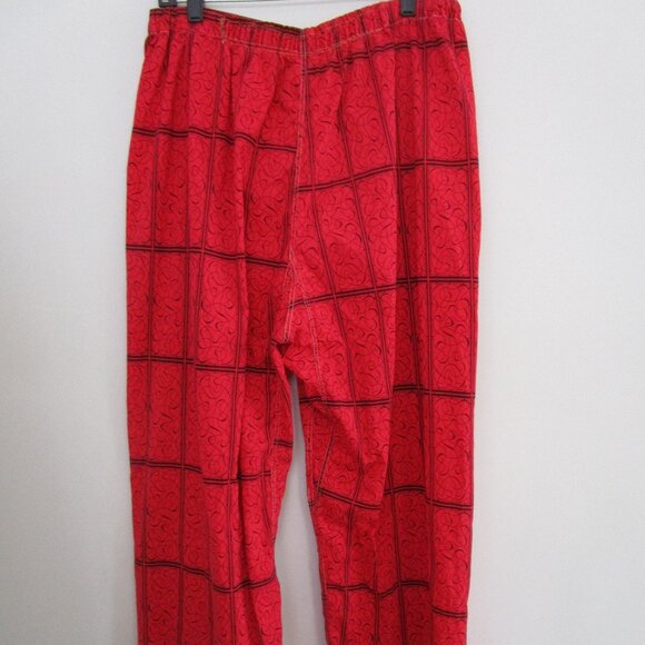 Mens 60s Pajama Set Pullover Shirt Elastic Pant Mid Century Tiki Rockabilly - Picture 5 of 16